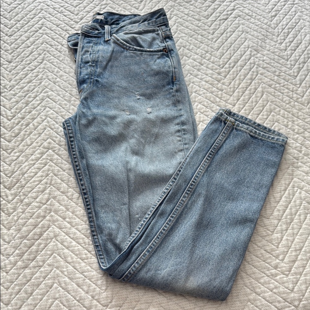 GRLFRND Light Blue Denim Jeans